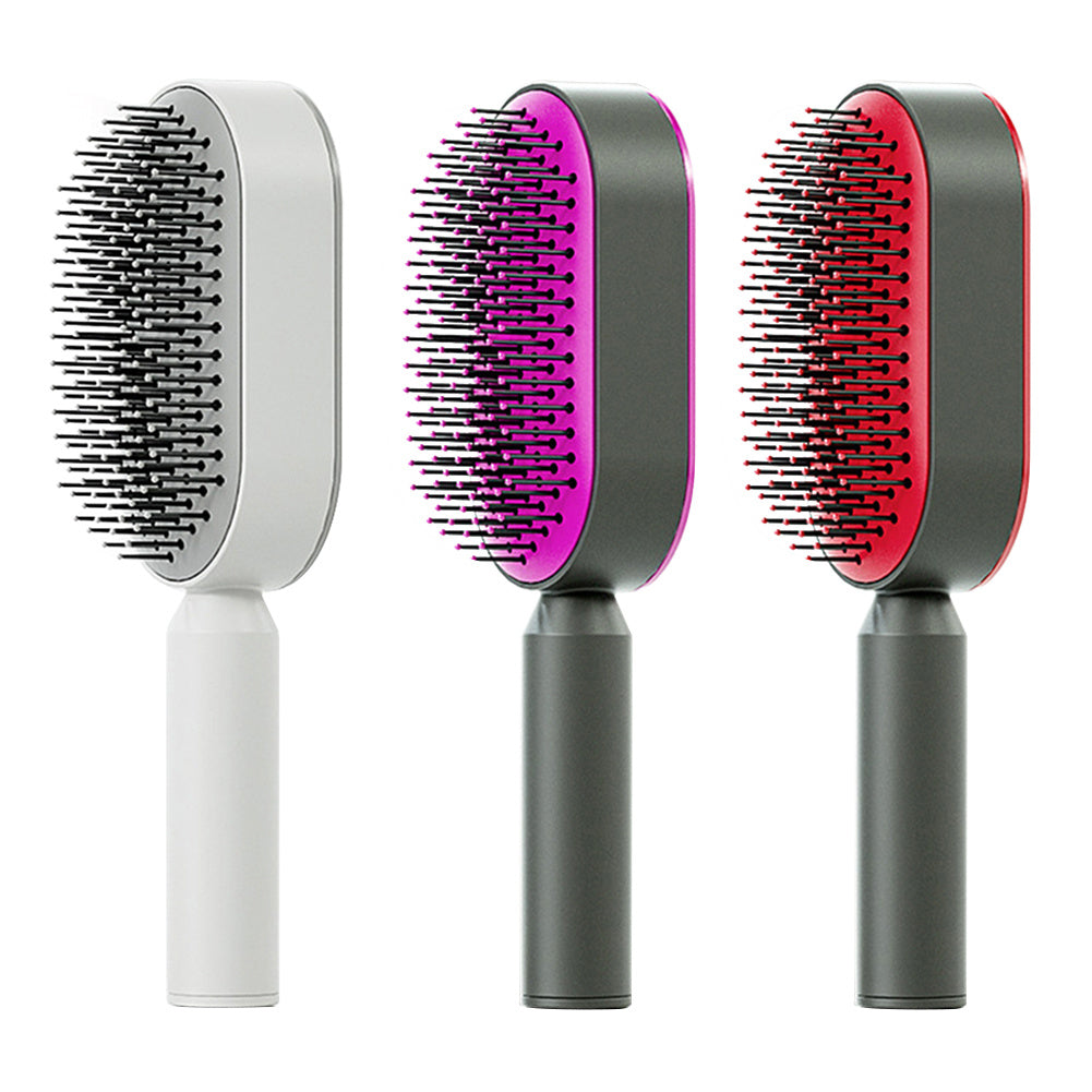 Self Cleaning Hair Brush | Anti-Static Hairbrush