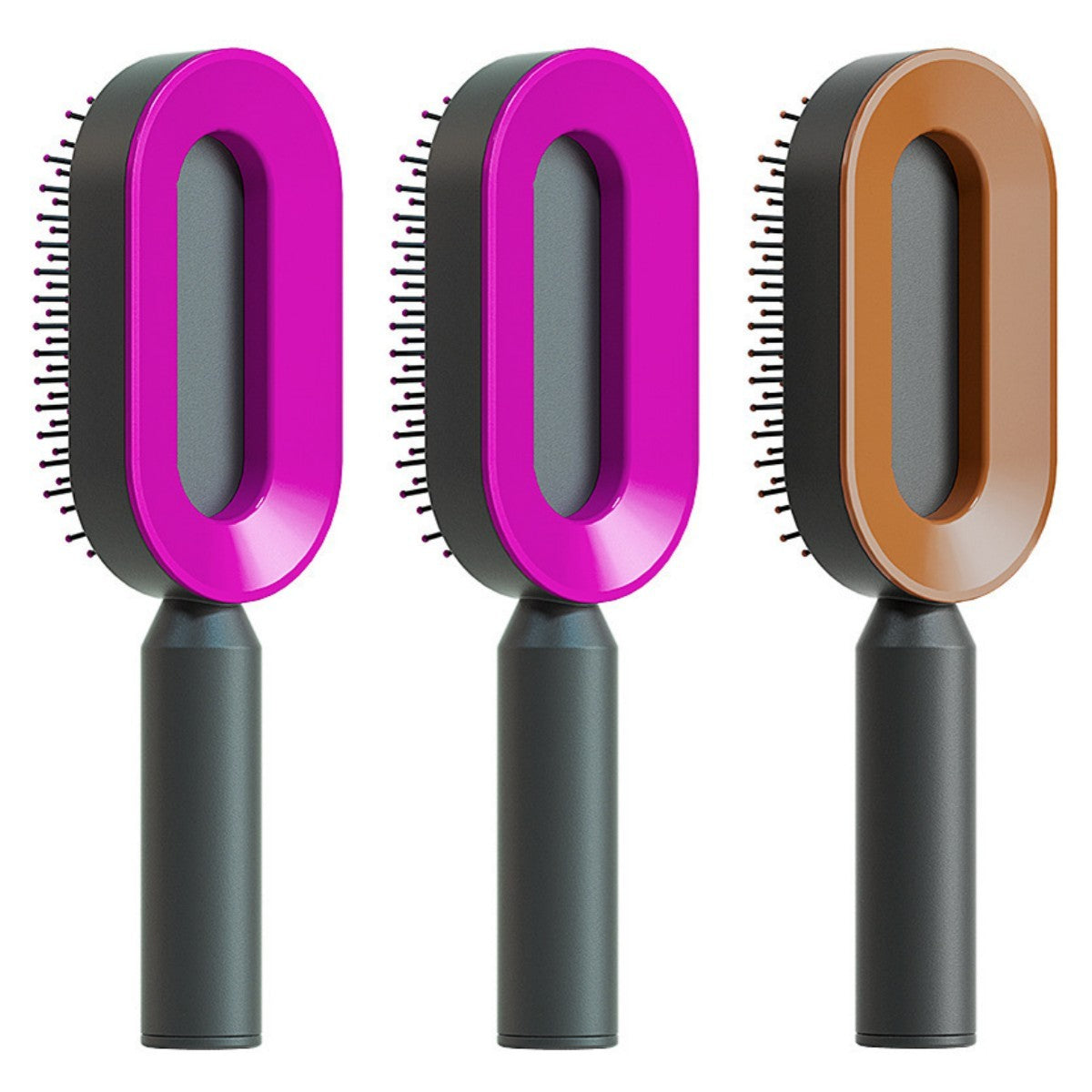 Self Cleaning Hair Brush | Anti-Static Hairbrush