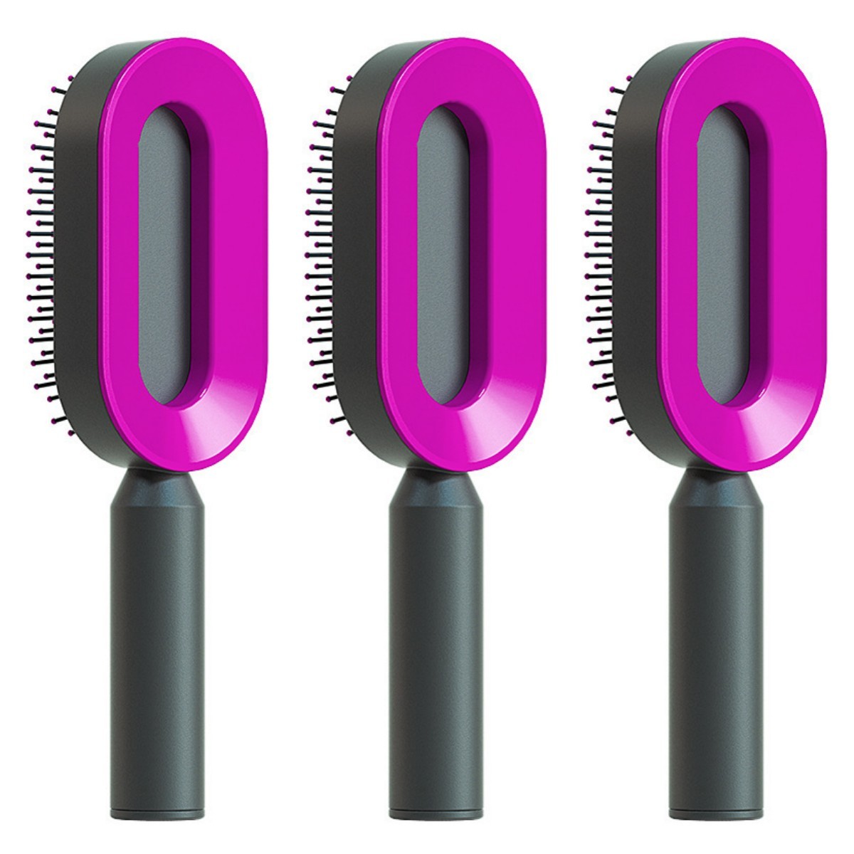 Self Cleaning Hair Brush | Anti-Static Hairbrush