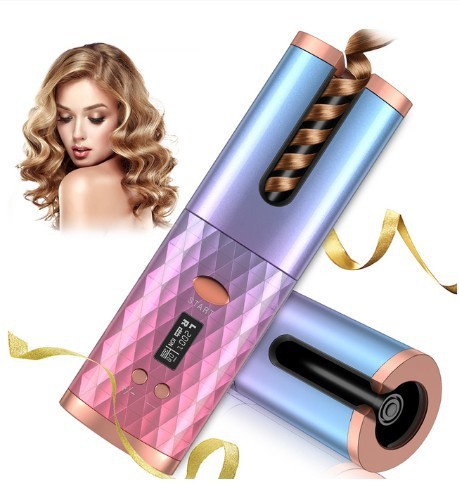 Rechargeable Automatic Hair Curler | Women Portable Hair Curling Iron