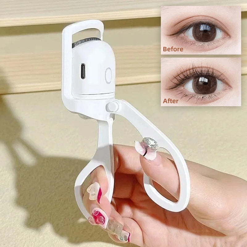 Rechargeable Electric Eyelash Curler|Handheld Eyelash Heat