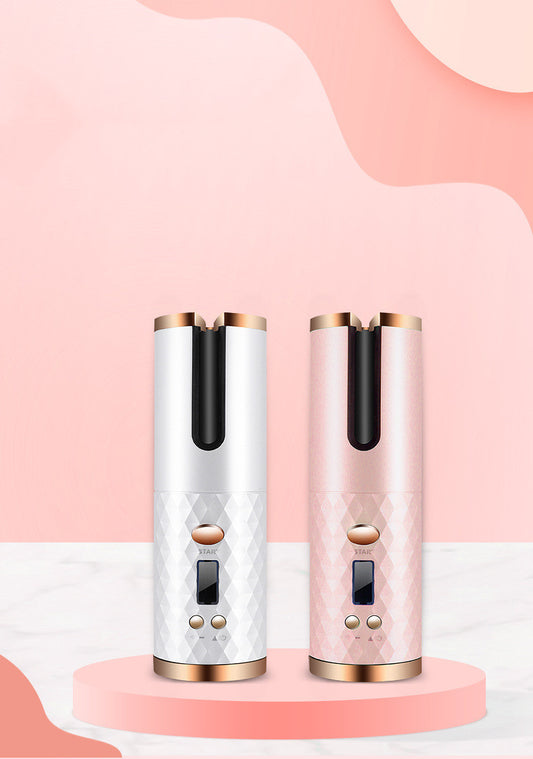 Rechargeable Automatic Hair Curler | Women Portable Hair Curling Iron