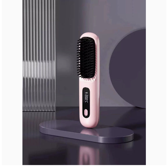 2 In 1 Straight Hair Comb | Wireless Hair Straightener