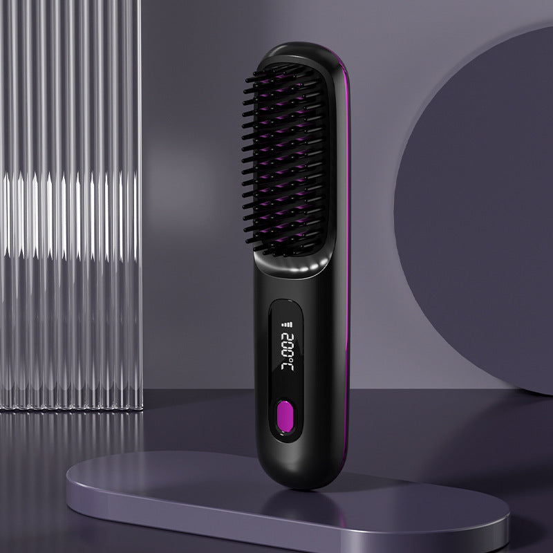 2 In 1 Straight Hair Comb | Wireless Hair Straightener