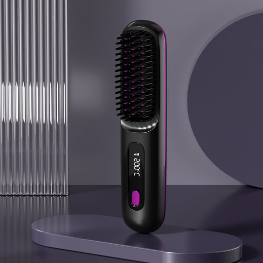 2 In 1 Straight Hair Comb | Wireless Hair Straightener