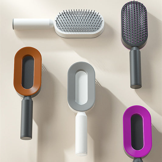 Self Cleaning Hair Brush | Anti-Static Hairbrush
