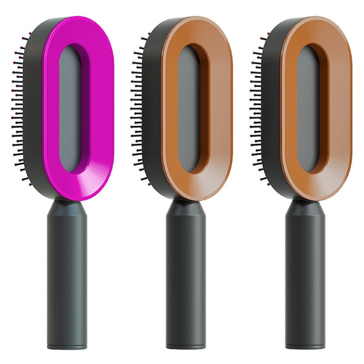 Self Cleaning Hair Brush | Anti-Static Hairbrush