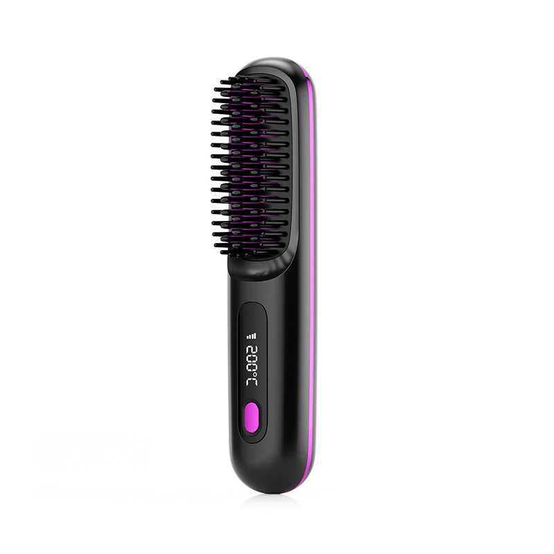 2 In 1 Straight Hair Comb | Wireless Hair Straightener