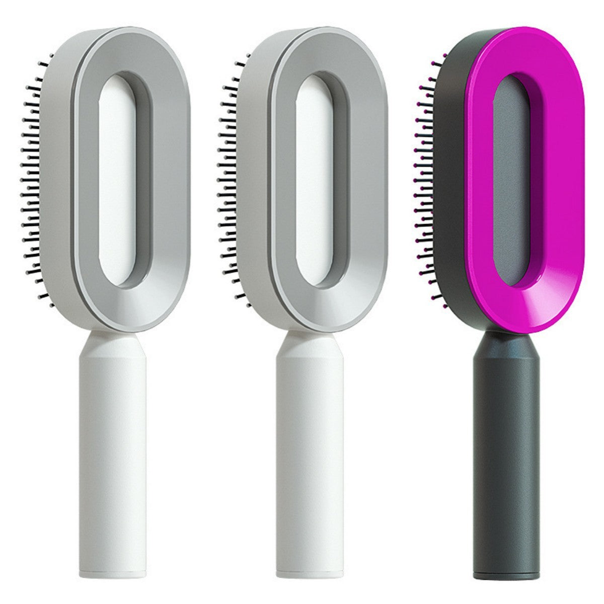 Self Cleaning Hair Brush | Anti-Static Hairbrush